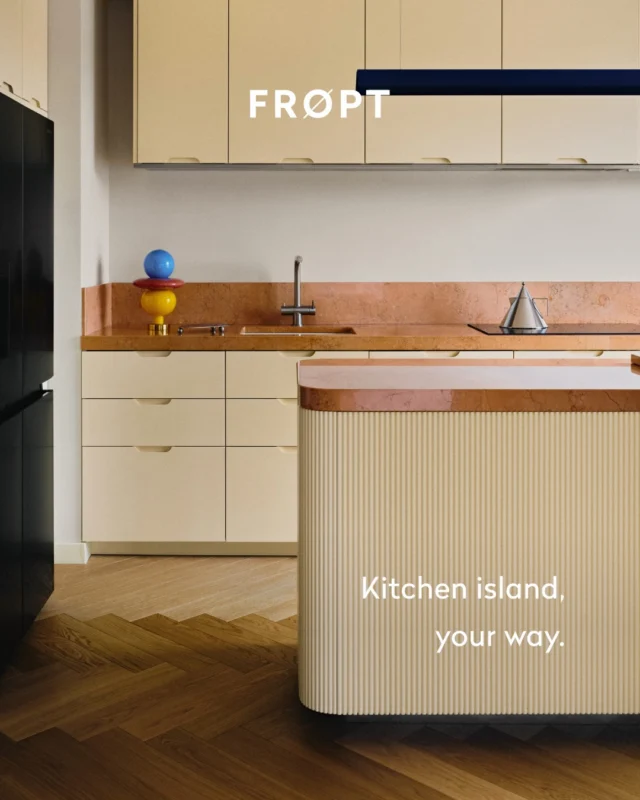 A kitchen island organises the space, defines the interior style and sits at the very heart of home life - a place for warm welcomes, shared cooking and morning coffee. Built on IKEA METOD cabinet frames, it allows you to create any form, beautifully finished with matching fronts and panels. Depending on the layout, the island can take various expressions. Discover island forms on the Journal.